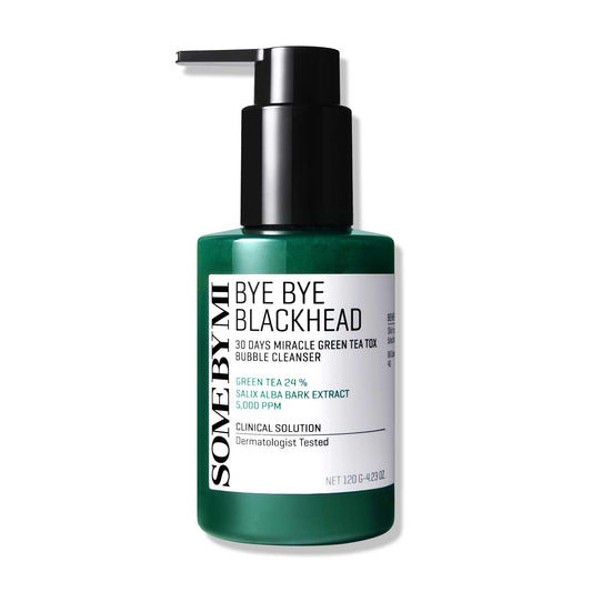 Some By Mi - Bye Bye Blackhead 30 Days Miracle Green Tea Tox Bubble Cleanser